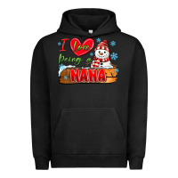 Pigment Black i love being a nana Urban Hoodie - MaliasSmallBusiness