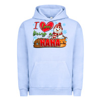 Pigment Grape Ice i love being a nana Urban Hoodie - MaliasSmallBusiness