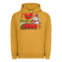 Pigment Peanut Butter i love being a nana Urban Hoodie - MaliasSmallBusiness