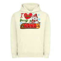 Pigment Pistachio i love being a nana Urban Hoodie - MaliasSmallBusiness