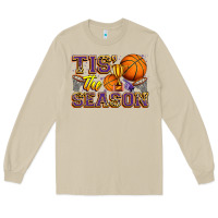 Mushroom tis' the season basketball Long Sleeve Tee - Zillion Design Studio
