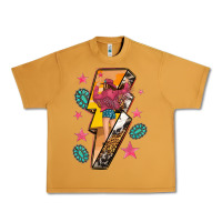 Peanut Butter cowgirl with lightning bolt Urban Heavy Tee - texasbilliewilder