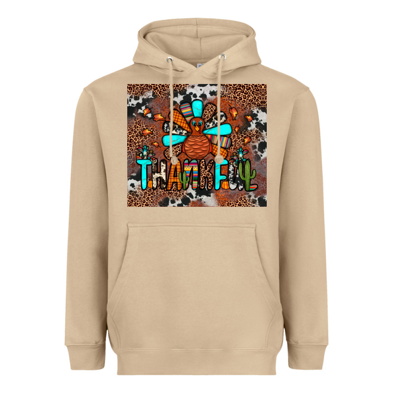 Thankful Turkey Png Heavyweight Hoodie by JahusDesignShop | Teevron