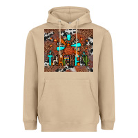 Mushroom thankful turkey png Heavyweight Hoodie - JahusDesignShop