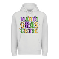 Dove Grey mardi gras cutie Premium Hoodie - MaliasSmallBusiness