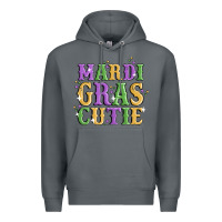 Rock mardi gras cutie Premium Hoodie - MaliasSmallBusiness