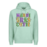 Seafoam mardi gras cutie Premium Hoodie - MaliasSmallBusiness