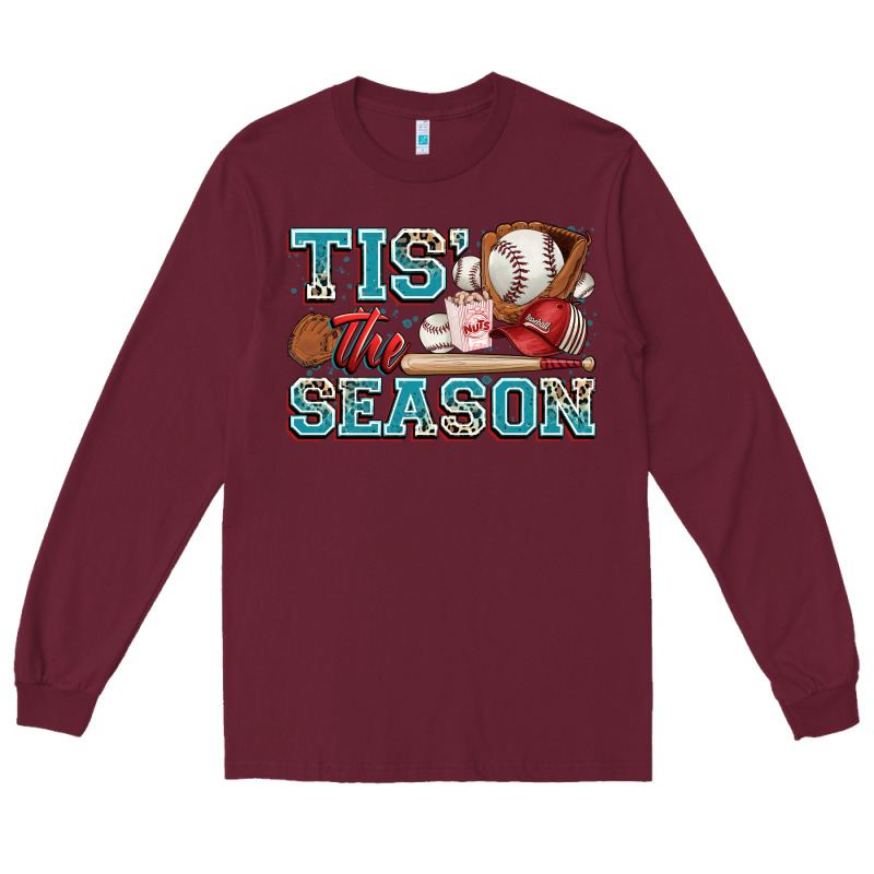 Tis' The Season Baseball Long Sleeve Tee by Zillion Design Studio | Teevron