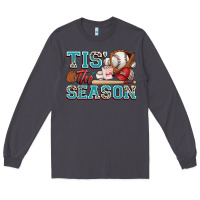 Smoke tis' the season baseball Long Sleeve Tee - Zillion Design Studio
