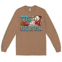 Toasted Coconut tis' the season baseball Long Sleeve Tee - Zillion Design Studio