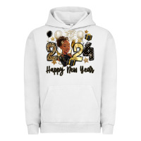 Pigment Lunar Rock 2024 happy new year black woman Urban Hoodie - MaliasSmallBusiness