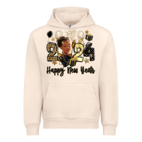 Sandshell 2024 happy new year black woman Urban Hoodie - MaliasSmallBusiness