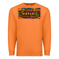 Carrot national hispanic heritage month license plate Premium Sweatshirt - BundleAndBundleShop