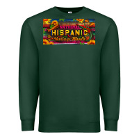 Sports Green national hispanic heritage month license plate Premium Sweatshirt - BundleAndBundleShop