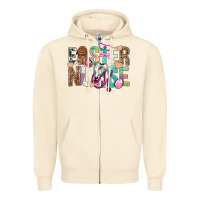 Sandshell Easter Nurse Easter Day Zipper Hoodie - Neo Western