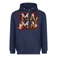 Navy baseball mama Heavyweight Hoodie - Jasminsmagicworld