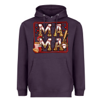 Plum baseball mama Heavyweight Hoodie - Jasminsmagicworld