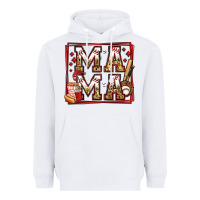 White baseball mama Heavyweight Hoodie - Jasminsmagicworld