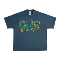 Midnight Navy created with a purpose Urban Heavy Tee - texasbilliewilder