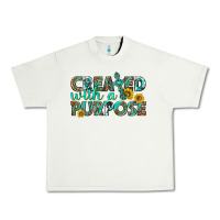 Pistachio created with a purpose Urban Heavy Tee - texasbilliewilder