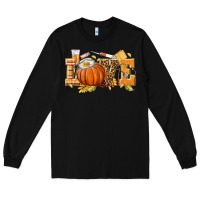 Black love nurse fall Long Sleeve Tee - texasbilliewilder