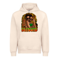 Sandshell black couple blessed Urban Hoodie - NancyCooperArtShop