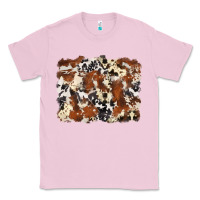 Bubblegum Pink cowhide background Classic Tee - Zillion Design Studio