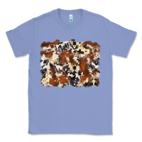 Colony Blue cowhide background Classic Tee - Zillion Design Studio