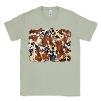 Matcha cowhide background Classic Tee - Zillion Design Studio