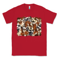 Red cowhide background Classic Tee - Zillion Design Studio