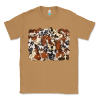 Toasted Coconut cowhide background Classic Tee - Zillion Design Studio