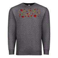 Charcoal Heather rosses and keys Premium Sweatshirt - AdoDesignShop