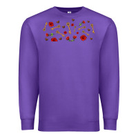 Purple rosses and keys Premium Sweatshirt - AdoDesignShop