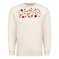Sandshell rosses and keys Premium Sweatshirt - AdoDesignShop