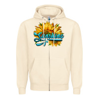 Sandshell sunshine Zipper Hoodie - HRA Design Shop