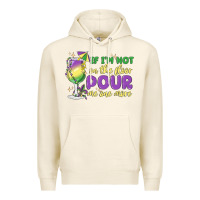 Tofu if i'm not on the floor pour me one more Premium Hoodie - MaliasSmallBusiness