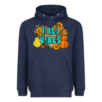 Navy fall vibes Heavyweight Hoodie - Artiststas