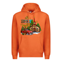 Carrot the church  holy night western truck Premium Hoodie - AdoDesignShop