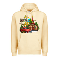 Pina Colada the church  holy night western truck Premium Hoodie - AdoDesignShop