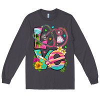 Smoke love summer nurse Long Sleeve Tee - texasbilliewilder