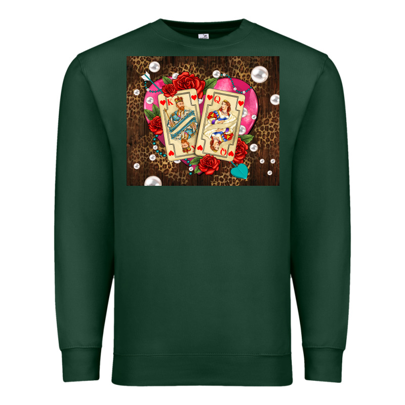 Playing Cards And Pearls Premium Sweatshirt by AdoDesignShop | Teevron