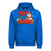 Cobalt i love being a nanny Urban Hoodie - MaliasSmallBusiness