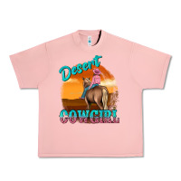 Salmon desert cowgirl Urban Heavy Tee - texasbilliewilder