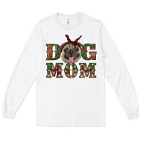 White christmas pug mom Long Sleeve Tee - RanaPortraitStore