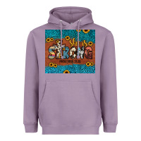 Lavender she is strong Heavyweight Hoodie - JahusDesignShop