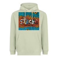 Matcha she is strong Heavyweight Hoodie - JahusDesignShop