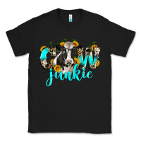 Black cow junkie Classic Tee - Zillion Design Studio