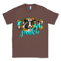 Chestnut cow junkie Classic Tee - Zillion Design Studio