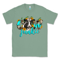 Sage cow junkie Classic Tee - Zillion Design Studio