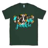 Sports Green cow junkie Classic Tee - Zillion Design Studio